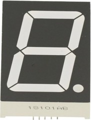 Versatile 5 PCS 1.8 Inch Blue Digital LED Displays – 7 Segment Common Cathode