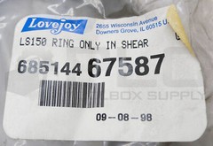 SEALED NEW LOVEJOY LS150 RING ONLY IN SHEAR 4-3/4″ 68514467587 *READ*