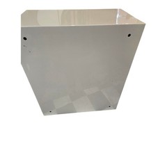 Wall Mounted Steel AED Storage Cabinet White Defibrillator Box Case – No Key