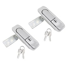 Xnrtop Electric Cabinet Panel Pop Up Lock Push Button Door Cam Lock Silver wi…