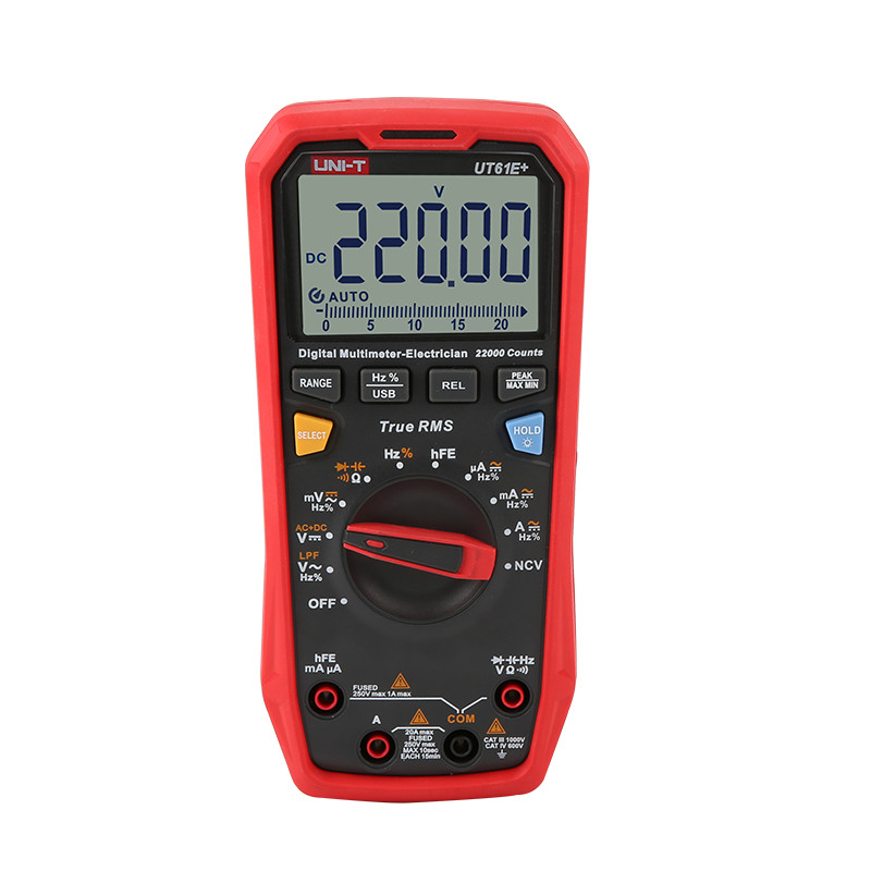 UNI-T UT61B+/UT61D+/UT61E+ Auto Range Digital Multimeter ✦KD