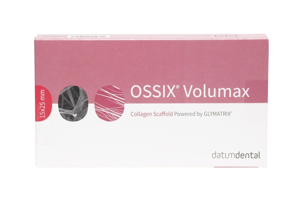 Dental OSSIX VOLUMAX Ossifying Collagen Scaffold by GLYMATRIX 15x25MM Free Ship