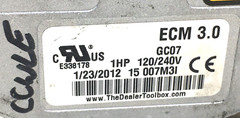 Genteq ECM 3.0 GC07 1HP 240V Module only for 5SME39SXL3032 CCWLE rot used W275