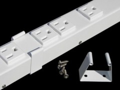 24″ 6 Outlets Hardwired Power Strip with ALCI, HG206W