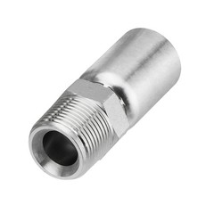 12 Pack 1/2″ NPTF Hydraulic Hose End Fittings, 1/2″ I.D. Hose x 3/4″ NPTF Male