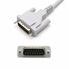 Schiller AT1, AT2 15 pin 10 Leads Grabber EKG Cable 4.0 – Same Day Shipping