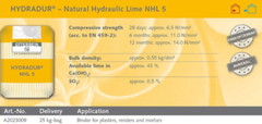 Otterbein Natural Hydraulic Lime 5.0