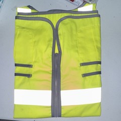 FORGE FR Flame Resistant Hi-Vis Safety Vest Yellow/Gray 3XL MFRHVV-020