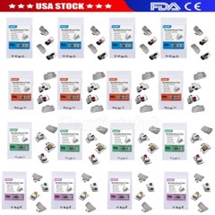 AZDENT Dental Orthodontic Buccal Tubes Bondable Non-Conv 1st /2nd Molar Roth.022