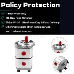 NEW Two-Section Hydraulic Gear Pump PGP51088G3LP for KTT23 Skid Steer Loader