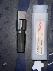 NACHI 3/8-18 NPTF 4FL Pipe Tap L959D 74110 3/8” 18tpi Short Projection
