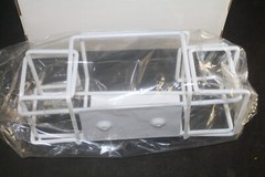 ADENNA WIRE DISPOSABLE GLOVE BOX HOLDER WALL MOUNT STEEL BOX OF 2 PAPER TISSUE??