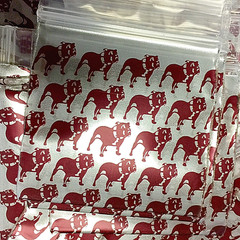 BaggiesSince1987 – 2020 DESIGN ZIP BAGS 100PCS PINK PANTHER SILVER, READ DETAILS
