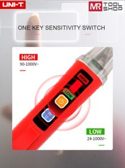 UNI-T UT12D AC Voltage Detector Non-Contact Test Pen Auto Sense AC/24V~1000V