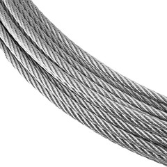 1/16 inch Stainless Steel 304 Aircraft Cable Wire Rope Marine Grade, 33 FT Lengt