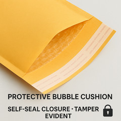 ANY SIZE KRAFT BUBBLE MAILERS SHIPPING MAILING PADDED BAGS ENVELOPES SELF SEAL
