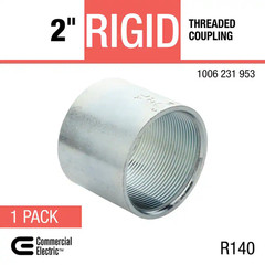 2 In. Rigid Metal Conduit (RMC) Threaded Coupling