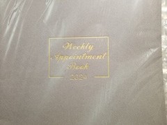 2024 Appointment Book/Planner – Weekly Appointment Planner Jan 2024 – Dec 2024