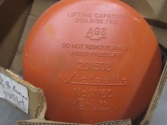 VICTAULIC DISH CAP 20″ 20/508 W200060 NO.W60