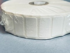 Brady Adhesive Label 1 in. x 0.25 in. Roll with 2500 Labels