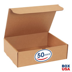 BM13104K 13″L X 10″W X 4″H, Kraft (Pack of 50)