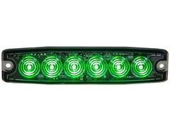 5 Inch Waterproof Ultra Thin LED Strobe Light with 23 Flash Patterns