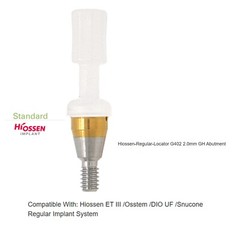 US Hiossen ET Overdenture Locator Abutment Compatible Mini/standard Implants