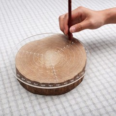 8 Inch Round Circle Center Finder Compass Tool Round Center Finder Clear Acrylic