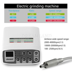 NSK Style Dental Brushless LED Electric Micro Motor/1:5 LED Increasing Handpiece
