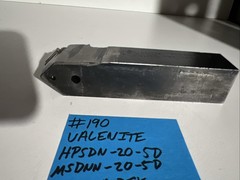 valenite HPSDN-20-5D Indexible Carbide Lathe Toolholder MSDNN 6”OAL 1.25Shank