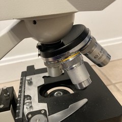 OMAX M82ES 40X-2000X DOUBLE LAYER BINOCULAR BIOLOGICAL COMPOUND MICROSCOPE