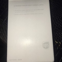 Fanfold (100 count) 4″ x 6″ Direct Thermal Shipping Certified UPS labels – New