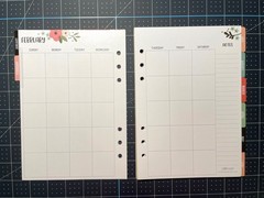 Carpe Diem Undated A5 Monthly Planner Inserts – Bloom