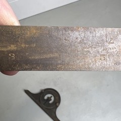 Vintage Brown & Sharpe 12”Combination Square 3 Piece Set Tempered Rule