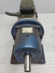 MGM BA80B4 Brake Motor 1400/1680 Rpm w/ Rossi MR31-63-PC1A Gear Reducer