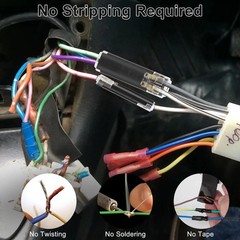 80 PCS Plug-In Quick Wire Connectors Reusable Clamp Terminal Blocks For Cables