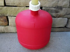 Eagle 2.5 Gallon Vented Gas Fuel Can & Fixed Spout PG-3 Made in USA