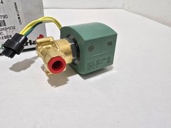 REDHAT Solenoid Valve: 2-Way, Normally Closed, 1/4 in Pipe Size, 24V DC 8262h232