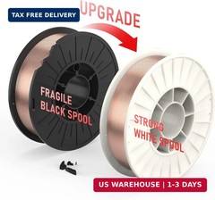 YESWELDER MIG Welding Wire, ER70S-6 Solid Carbon Steel, .030 Inch 10LB (0.8mm 4.