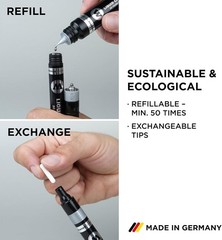30ml Liquid Chrome Alcohol Refill – UV Resistant Paint Marker for Creativity