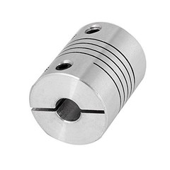 6.35×6.35mm CNC Flexible Coupling Motor Shaft Coupler 1/4″ to 1/4″ Shaft