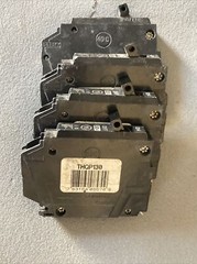 GE 30AMP Circuit Breaker THQP130 1 Pole 120/240V Type THQP Thin