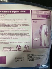 Cardinal Health 89015 SmartGown Level 4 Sterile Surgical Gown Lg Case 20