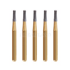 Dental Tungsten Steel Carbide Crown Metal Cutting Burs For High Speed FG-1957