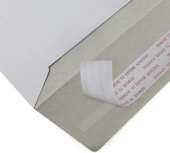 Cardboard Photo Mailers White 6.5X4.5 Self Seal Envelopes Rigid Stay Flat