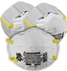 3M 8210 N95 Particulate Respirator Masks 3 Boxes 60 Total EXP 10/2025