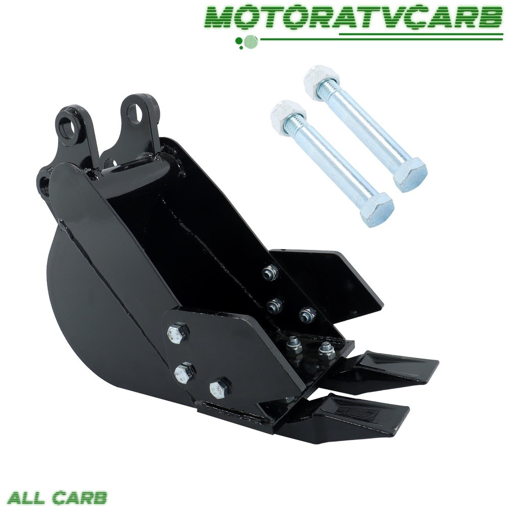 ALL-CARB 200mm Narrow Trenching Bucket For Mini Excavators Digger Attachment