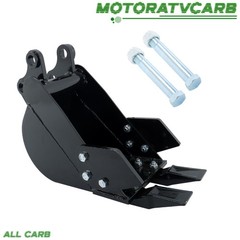 ALL-CARB 200mm Narrow Trenching Bucket For Mini Excavators Digger Attachment