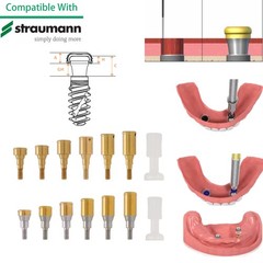 ITI Dental Abutment Healing Locator Transfer Scanbody Analog for Straumann NC/RC