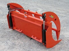 60″ Brush Root Rake Clam Grapple Attachment Fits Skid Steer Tractor Quick Attach